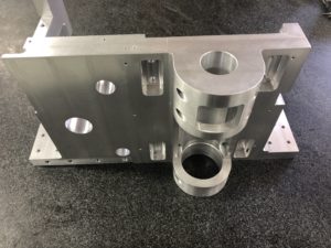 Wire EDM / Machined Alum Block