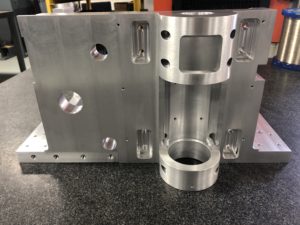 Wire EDM / Machined Alum Block